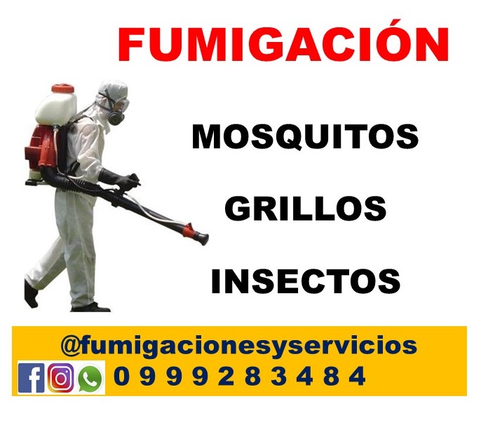 FUMIGACION / CONTROL DE PLAGAS (SAMBORONDON – GUAYAQUIL)