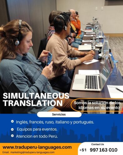 Traductor idiomas INGLES PORTUGUES RUSO EN LIMA CUSCO Perú