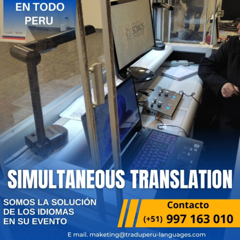 Traducción e Interpretación en Perú / servicio presencial y virtual.