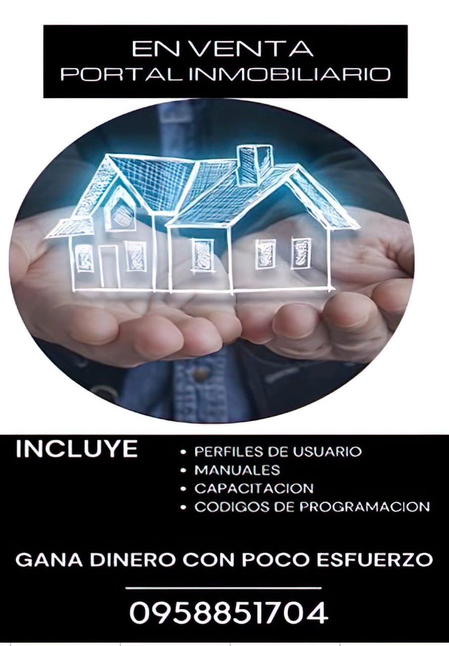 Oportuno Sistema Web Inmobiliario