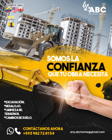 Alquiler de Maquinaria en Manta Ecuador , Retroexcavadoras , gallinetas, excavadoras , limpieza de terrenos, maquinaria pesada