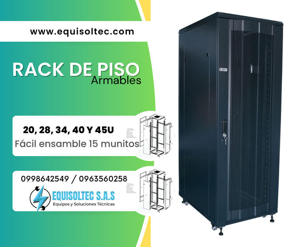 RACK DE PISO, RACK PARA SERVIDORES