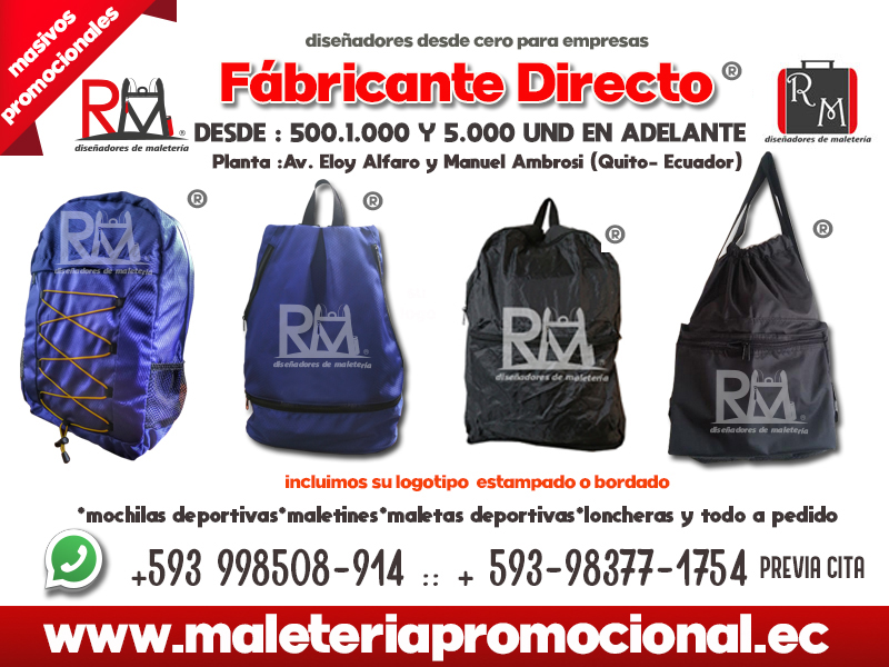 Mochilas y Loncheras Deportivas 2023
