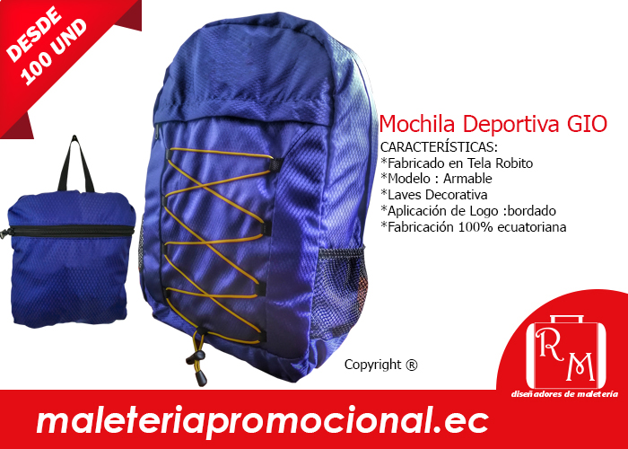 Productores de Mochilas en Ecuador
