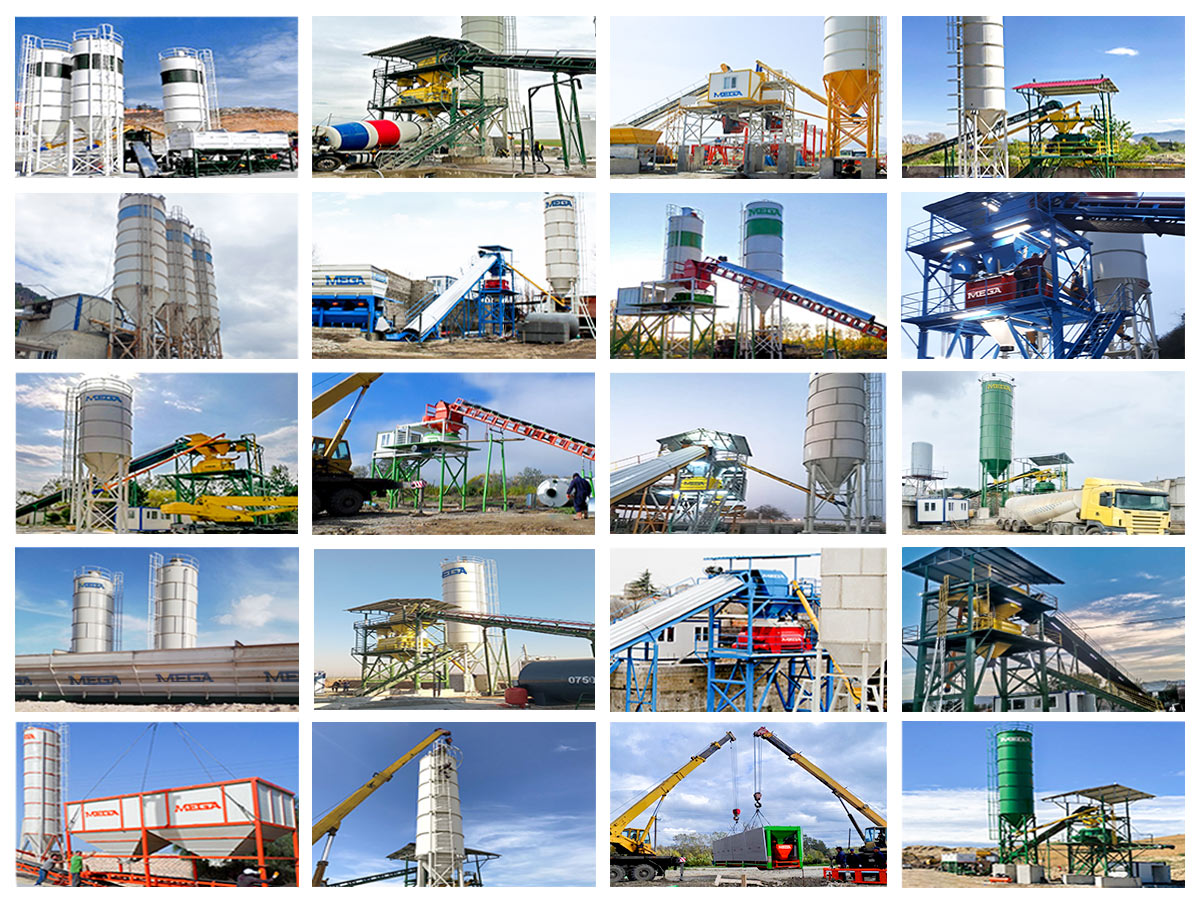 MEGA PLANTA DE CONCRETO 150 m3 – MEZCLADORA TWINSHAFT – ENVÍO GRATIS