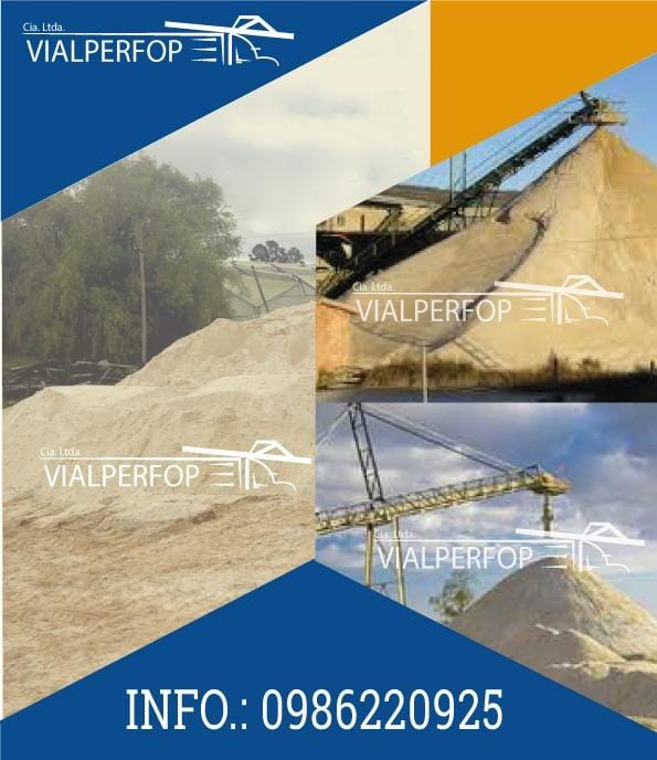 ARENA SILICA,ECUADOR,SILICA,ARENA SILICA