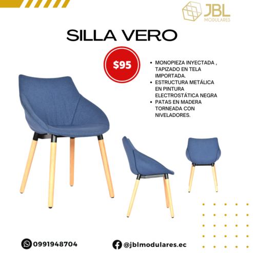 «¡El toque de estilo que tu hogar necesita!» | Silla Vero