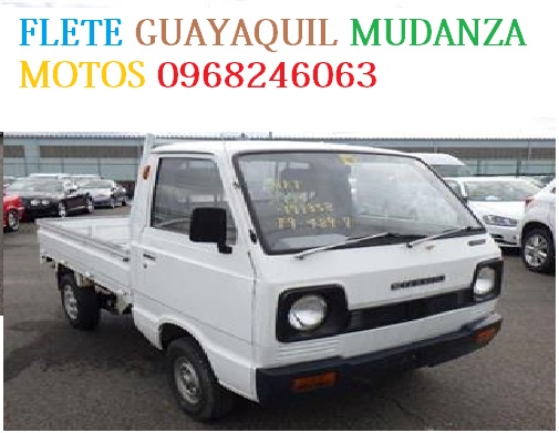 FLETE GUAYAQUIL MUDANZA MOTO 0987442543