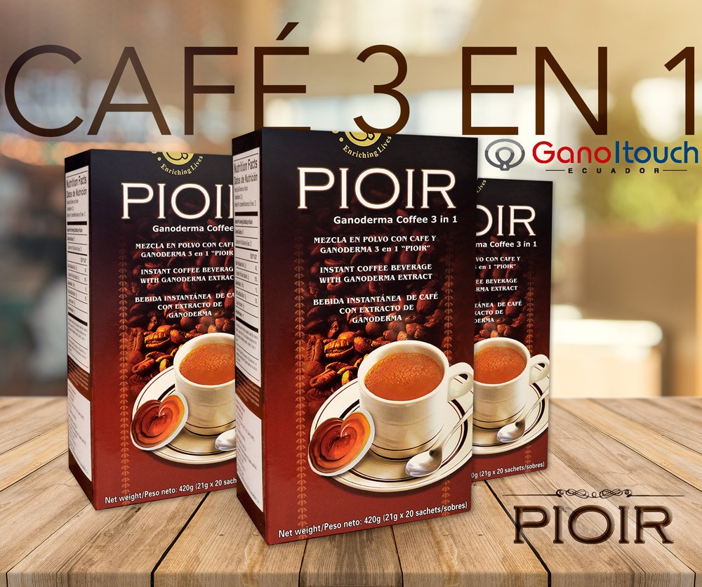 Café Ganoderma Lucidum Ecuador Pioir Santo Domingo Guayaquil