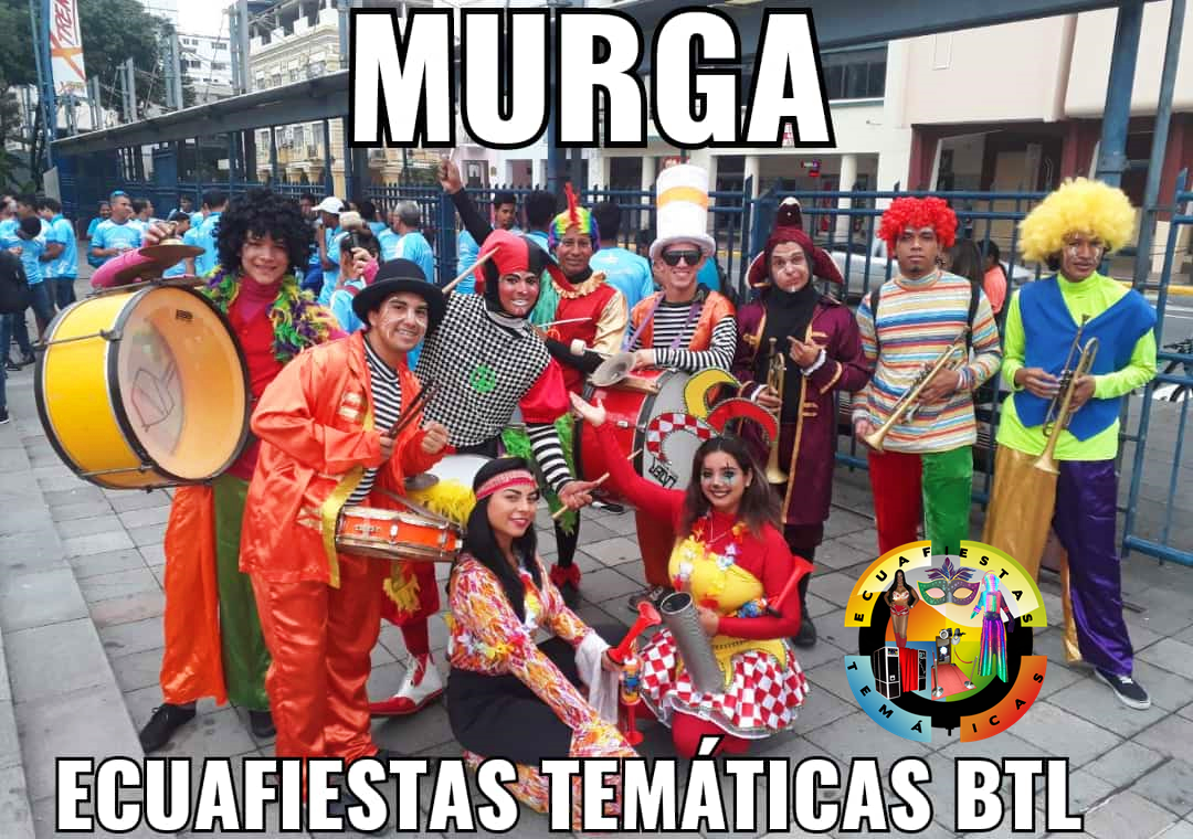 Show Hora Loca Guayaquil Robots Led Cabezones