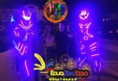 Show Hora Loca Guayaquil Robots Led Cabezones