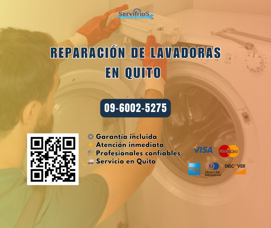Reparación de lavadoras en Quito
