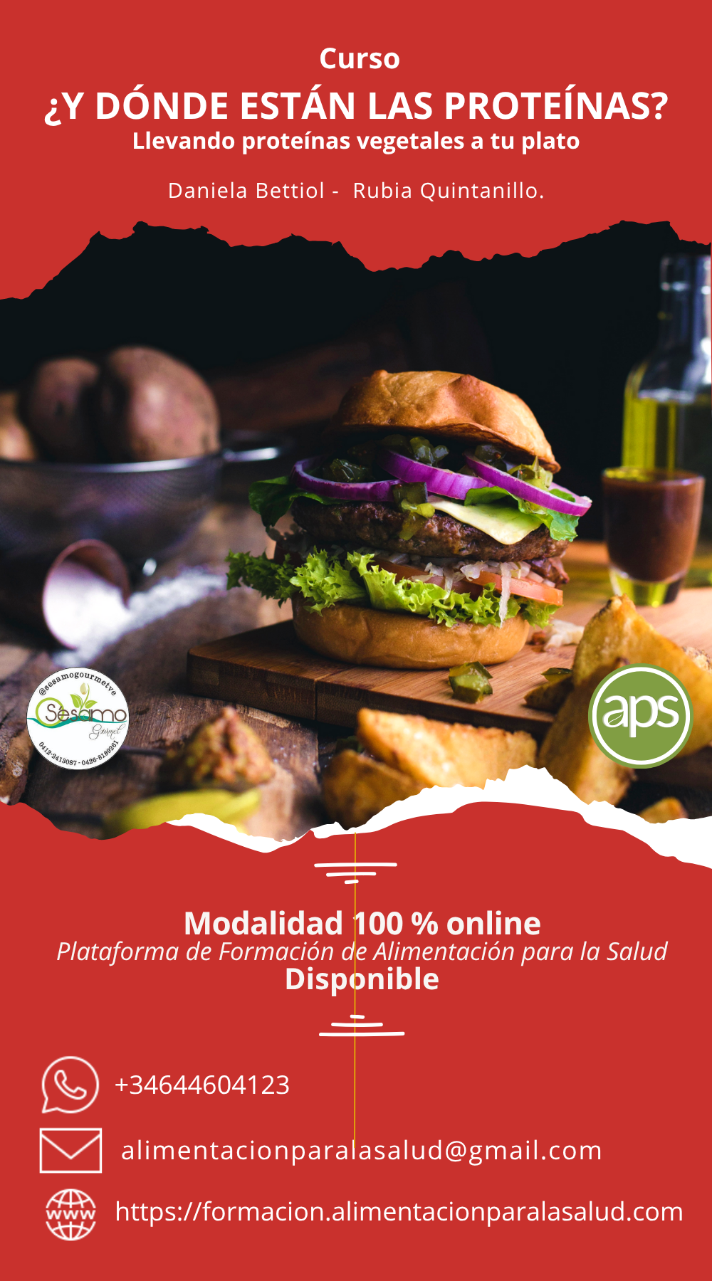 Curso ¿Y dónde están las proteínas? Llevando proteínas vegetales a tu plato