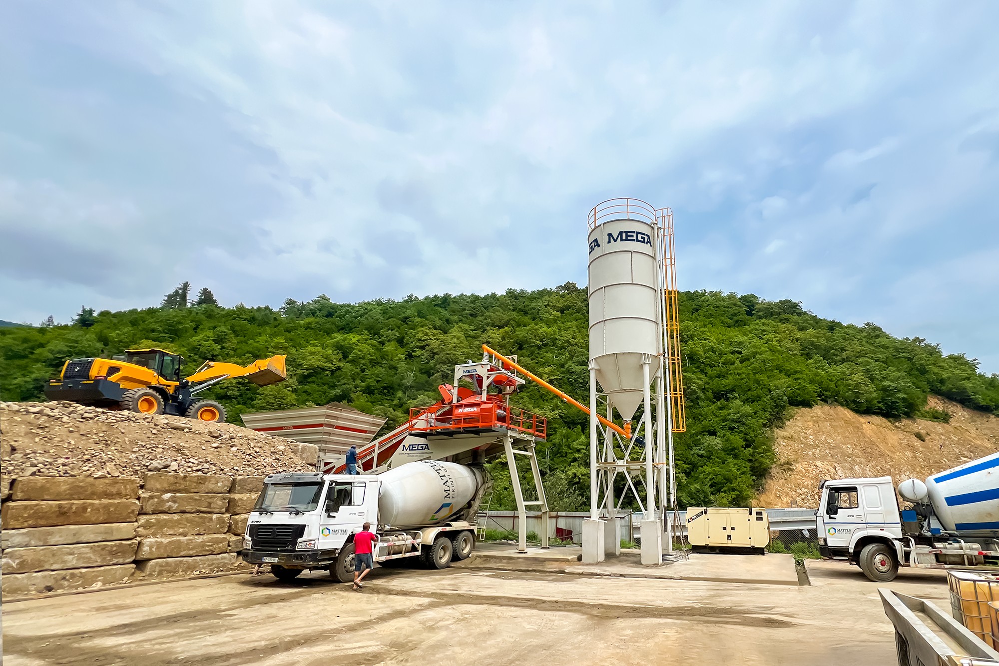 PLANTA DE HORMIGÓN MÓVIL – 100 m³ – ENTREGA INMEDIATA