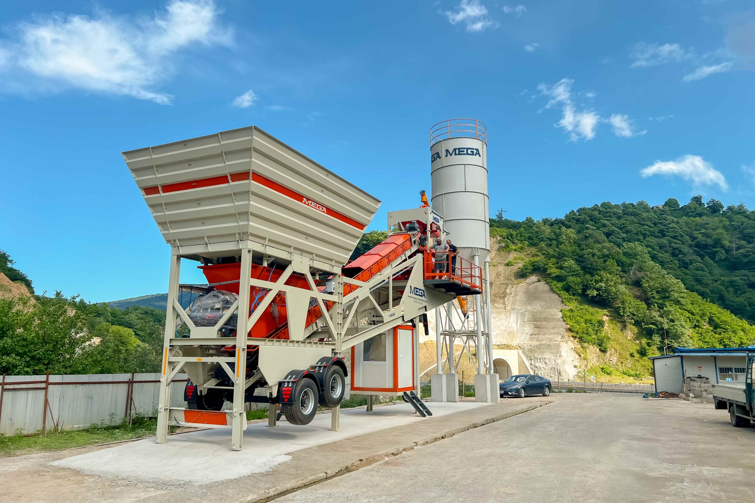 PLANTA DE HORMIGÓN MÓVIL – 100 m³ – ENTREGA INMEDIATA