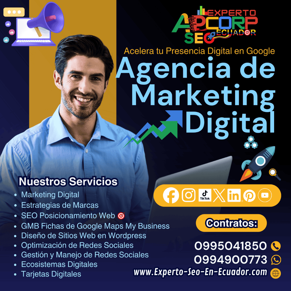 Experto SEO Ecuador Posicionamiento Web