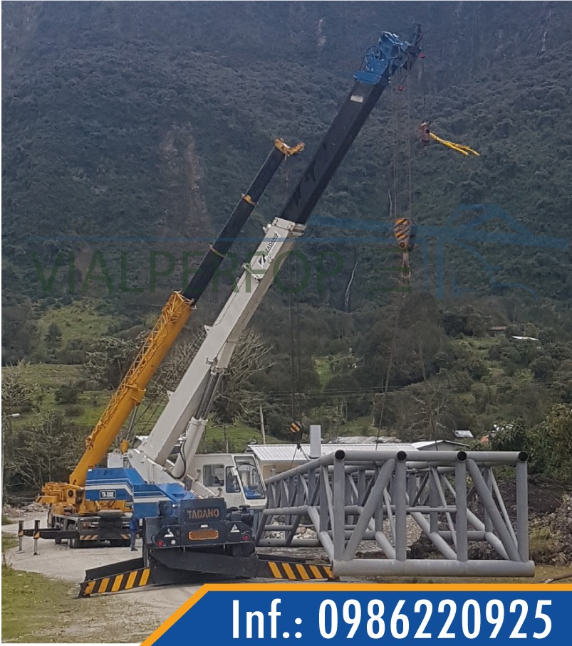 Tubeira de acero para construccion de puente Bailey, Acero para construcción de puentes Bailey